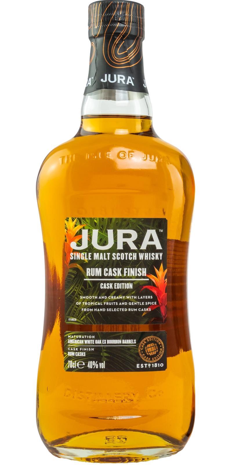 Isle of Jura Rum Cask Finish  Cask Edition