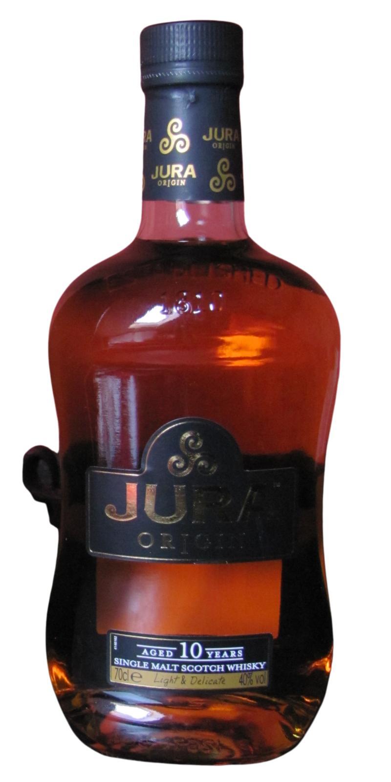 Isle of Jura 10-year-old  Origin