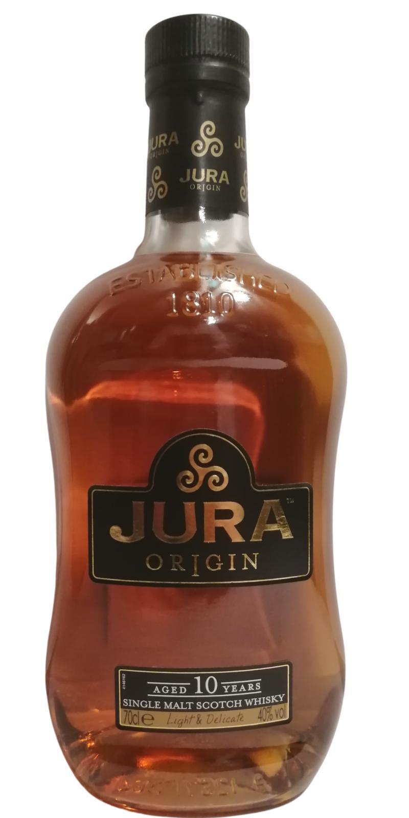 Isle of Jura 10-year-old  Origin