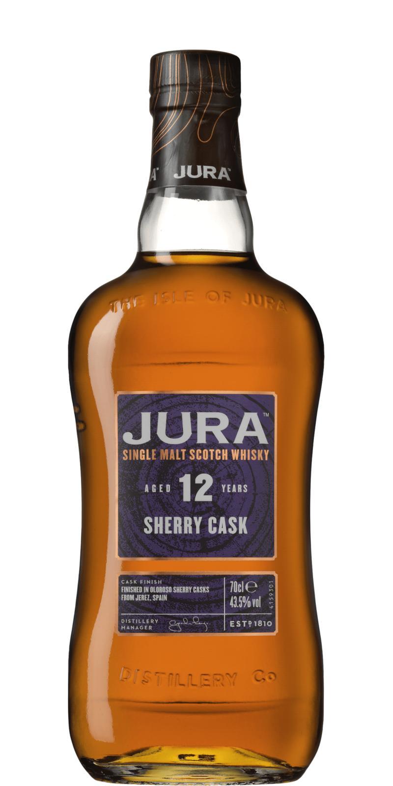 Isle of Jura 12-year-old  Sherry Cask