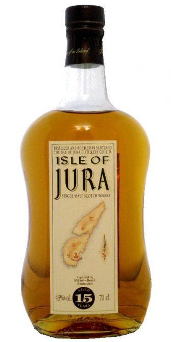 Isle of Jura 15-year-old  Old square label 80`s