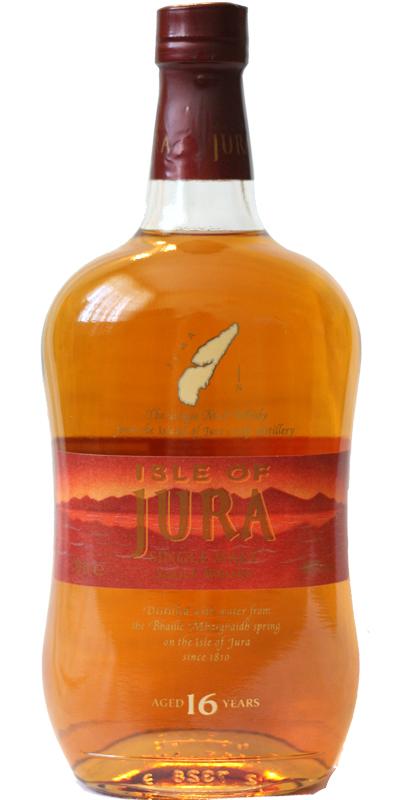 Isle of Jura 16-year-old  Longitudinal Label
