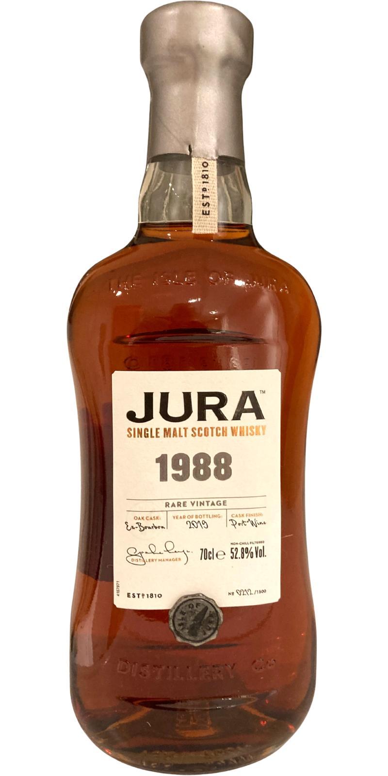 Isle of Jura 1988  Rare Vintage