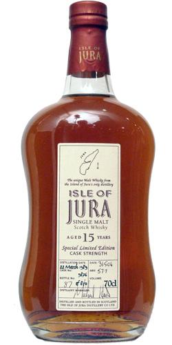Isle of Jura 1989  Special Limited Edition - Cask Strength