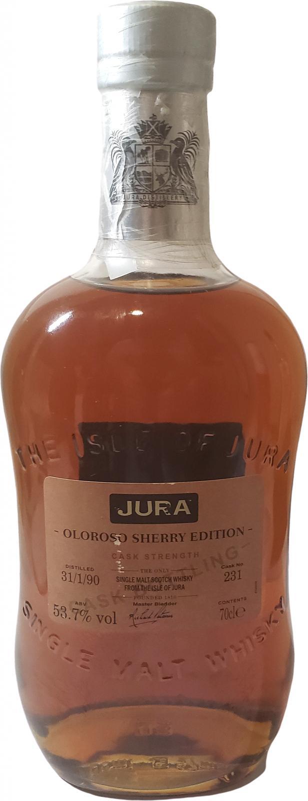 Isle of Jura 1990  Oloroso Sherry Edition