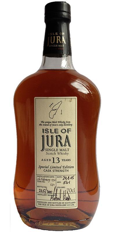 Isle of Jura 1992  Special Limited Edition - Cask Strength