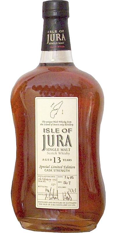 Isle of Jura 1992  Special Limited Edition - Cask Strength