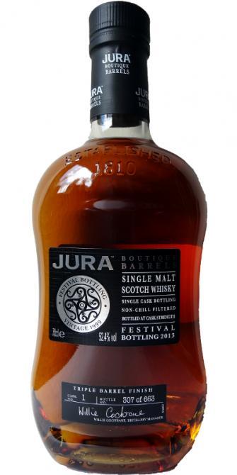 Isle of Jura 1999  Boutique Barrels - Festival Bottling 2013