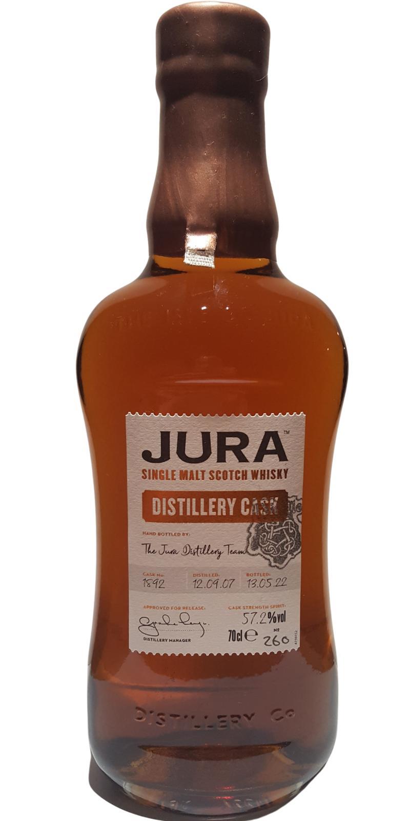 Isle of Jura 2007  Distillery Cask