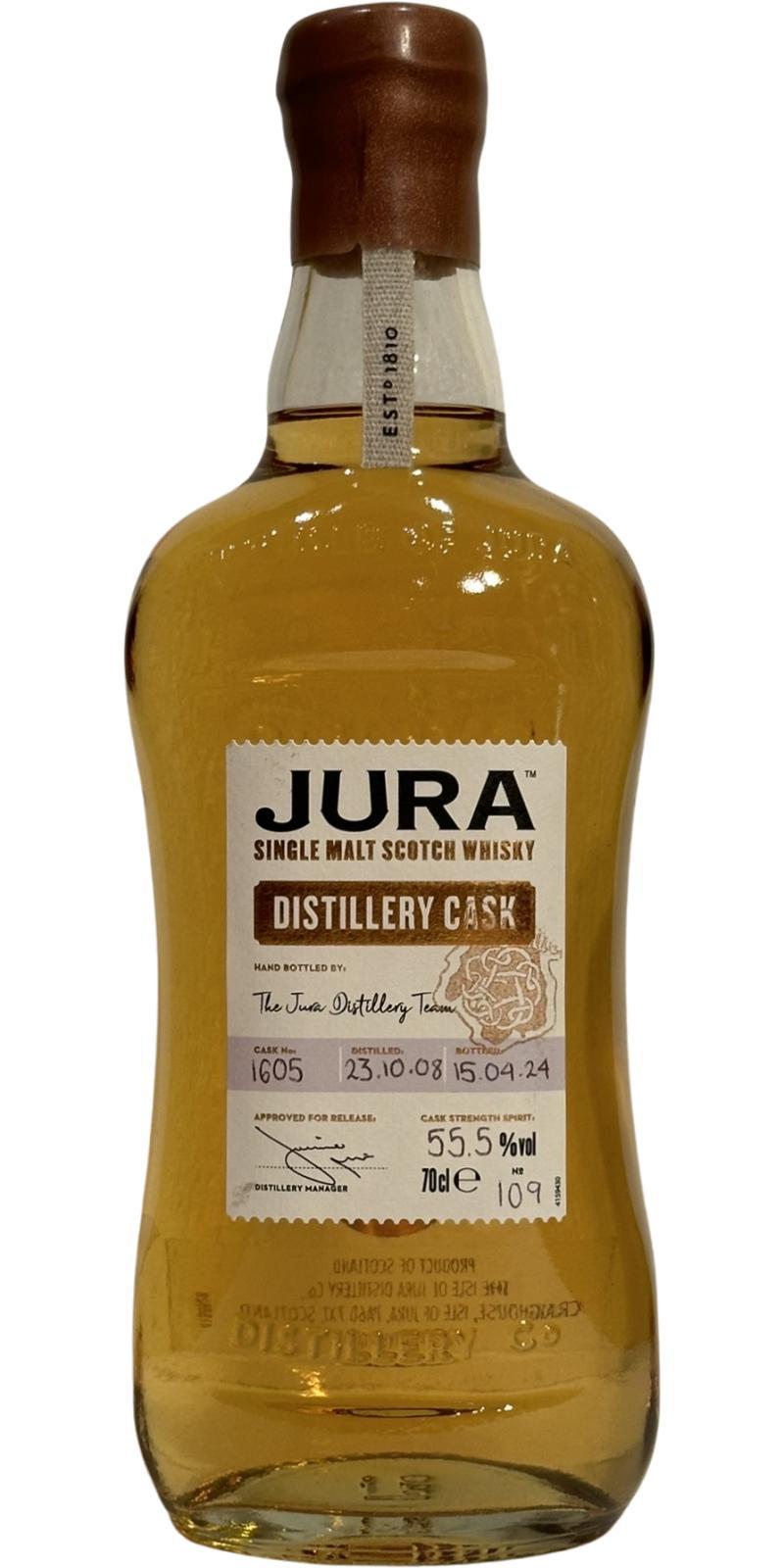 Isle of Jura 2008  Distillery Cask