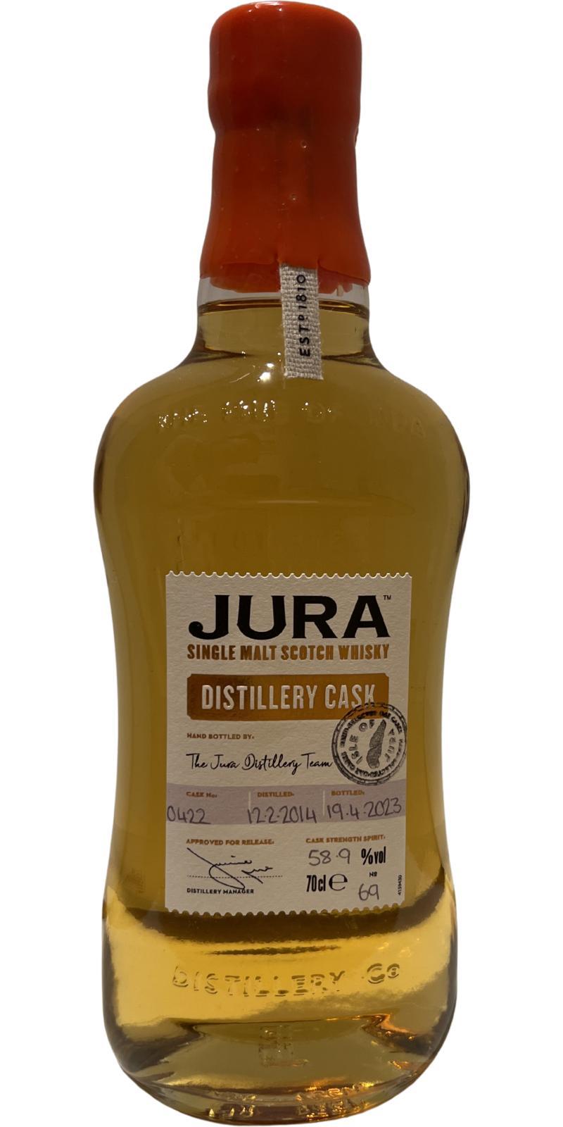 Isle of Jura 2014  Distillery Cask