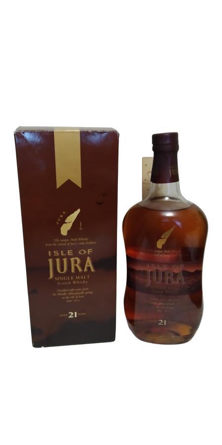 Isle of Jura 21-year-old  New Map Label