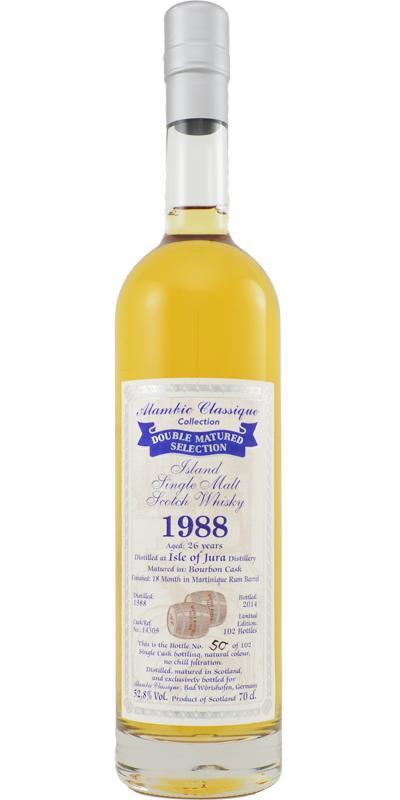 Isle of Jura 1988 AC  Double Matured Selection