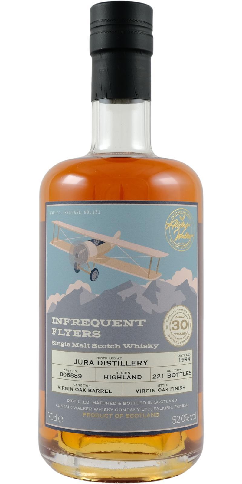 Isle of Jura 1994 AWWC  Infrequent Flyers