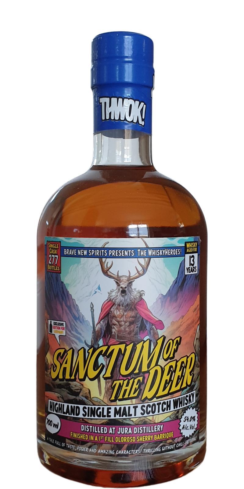 Isle of Jura 13-year-old BNSp  The WhiskyHeroes - Sanctum of the Deer