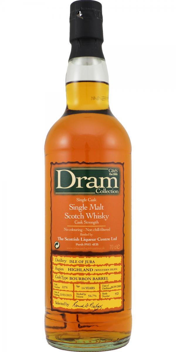 Isle of Jura 2000 C&S  Dram Collection