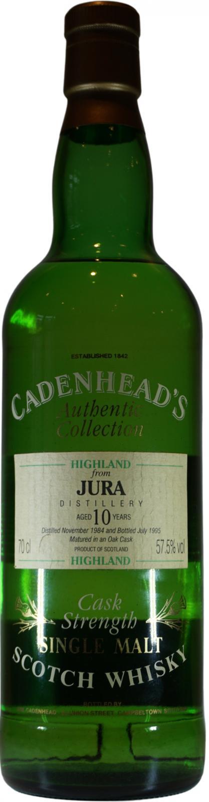 Isle of Jura 1984 CA  Authentic Collection