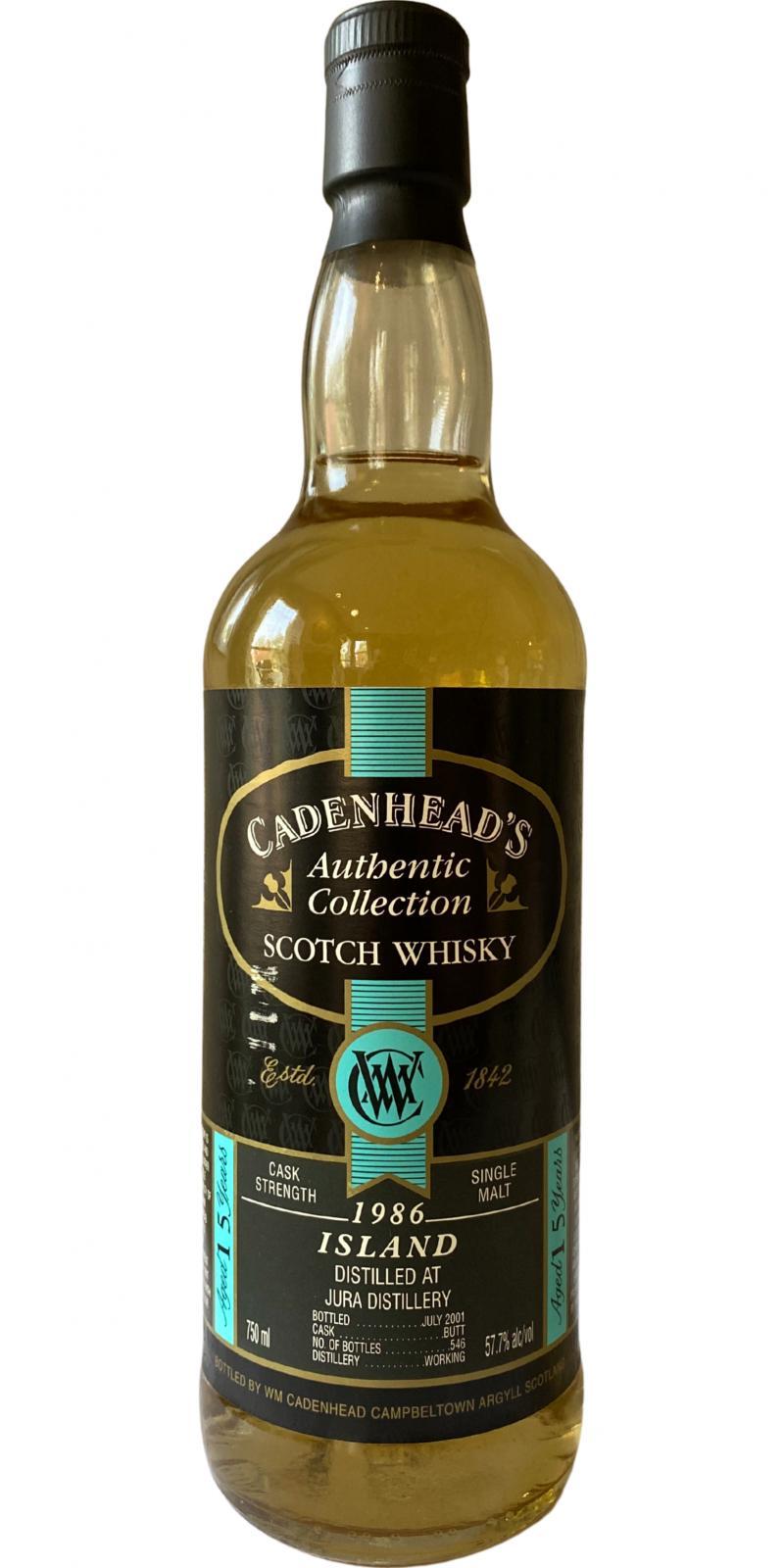 Isle of Jura 1986 CA  Authentic Collection