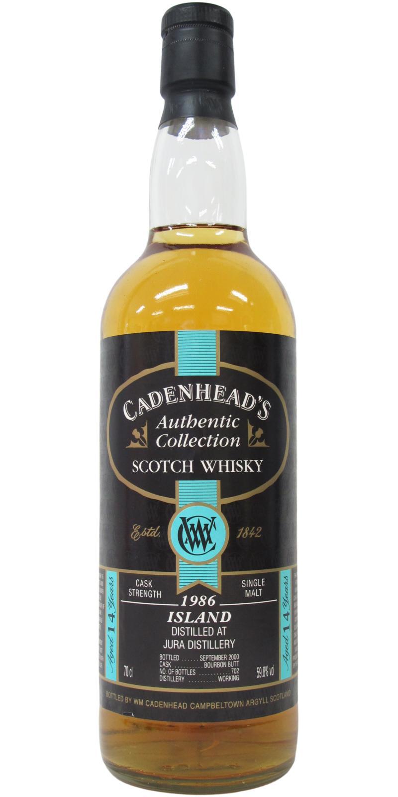 Isle of Jura 1986 CA  Authentic Collection