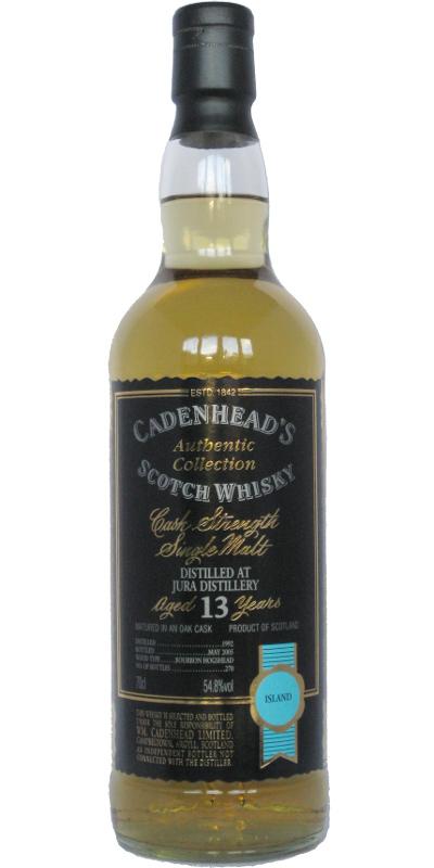 Isle of Jura 1992 CA  Authentic Collection