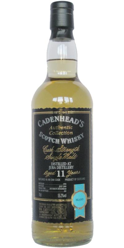 Isle of Jura 1992 CA  Authentic Collection