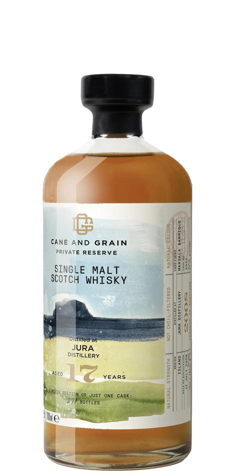 Isle of Jura 2008 CaG  Private Reserve