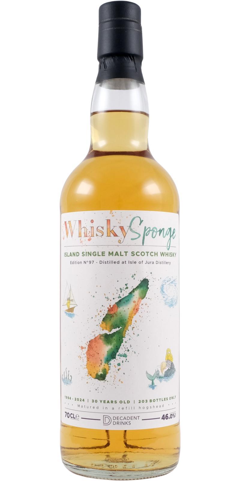 Isle of Jura 1994 DeDr  Whisky Sponge