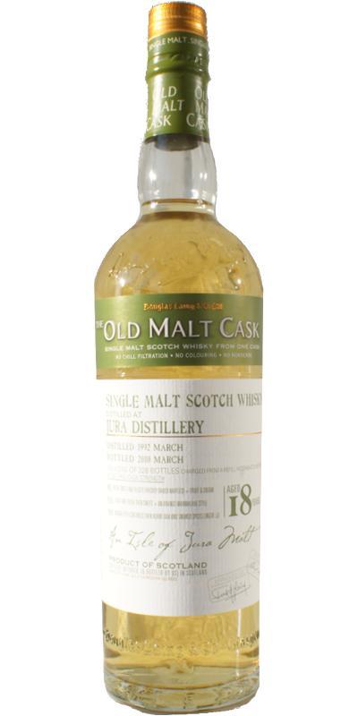 Isle of Jura 1992 DL  The Old Malt Cask