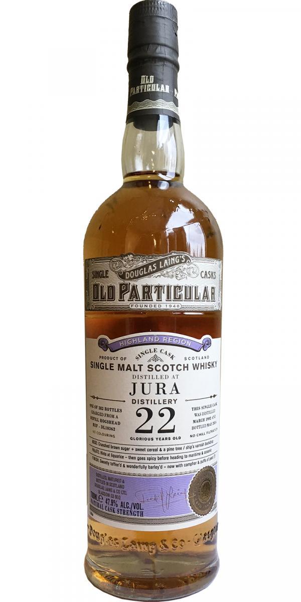 Isle of Jura 1992 DL  Old Particular