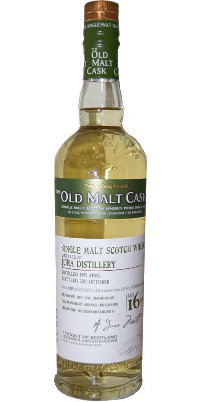 Isle of Jura 1995 DL  The Old Malt Cask