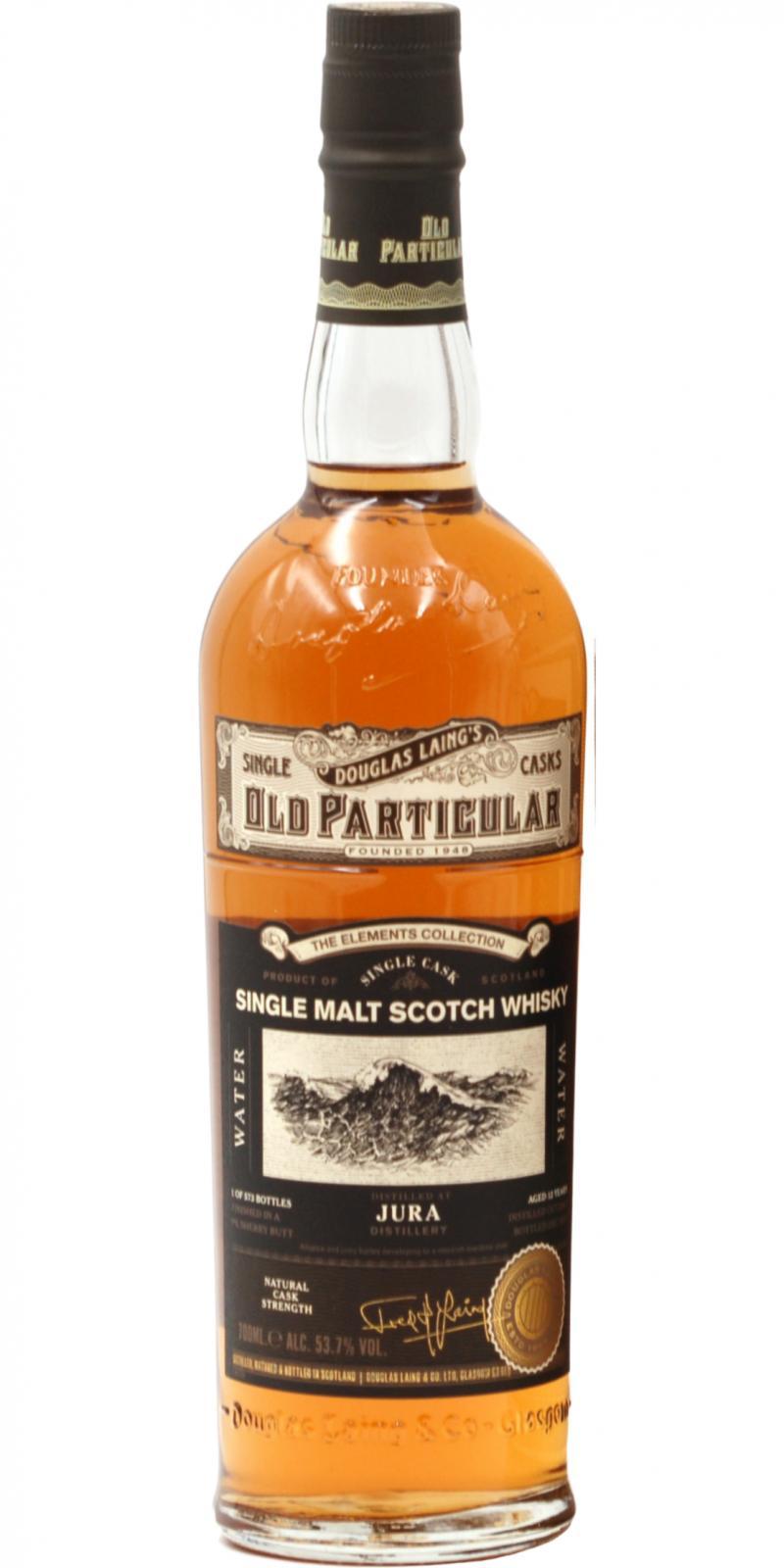 Isle of Jura 2007 DL  Old Particular - The Elements Collection - Water