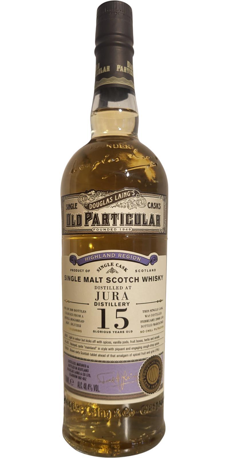 Isle of Jura 2008 DL  Old Particular