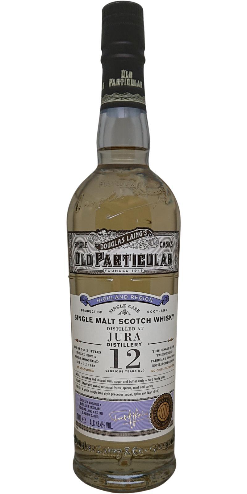 Isle of Jura 2008 DL  Old Particular
