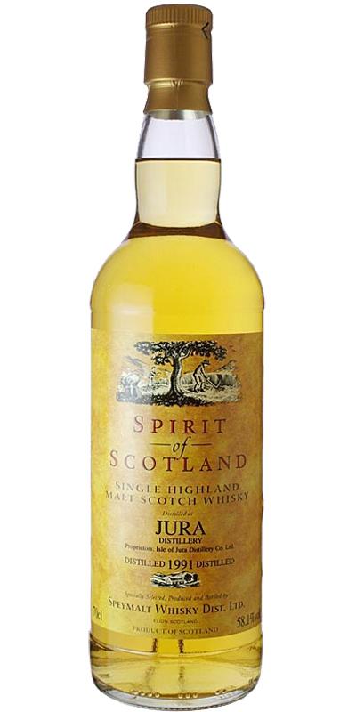 Isle of Jura 1991 GM  Spirit of Scotland