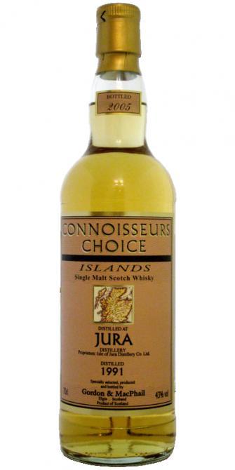 Isle of Jura 1991 GM  Connoisseurs Choice