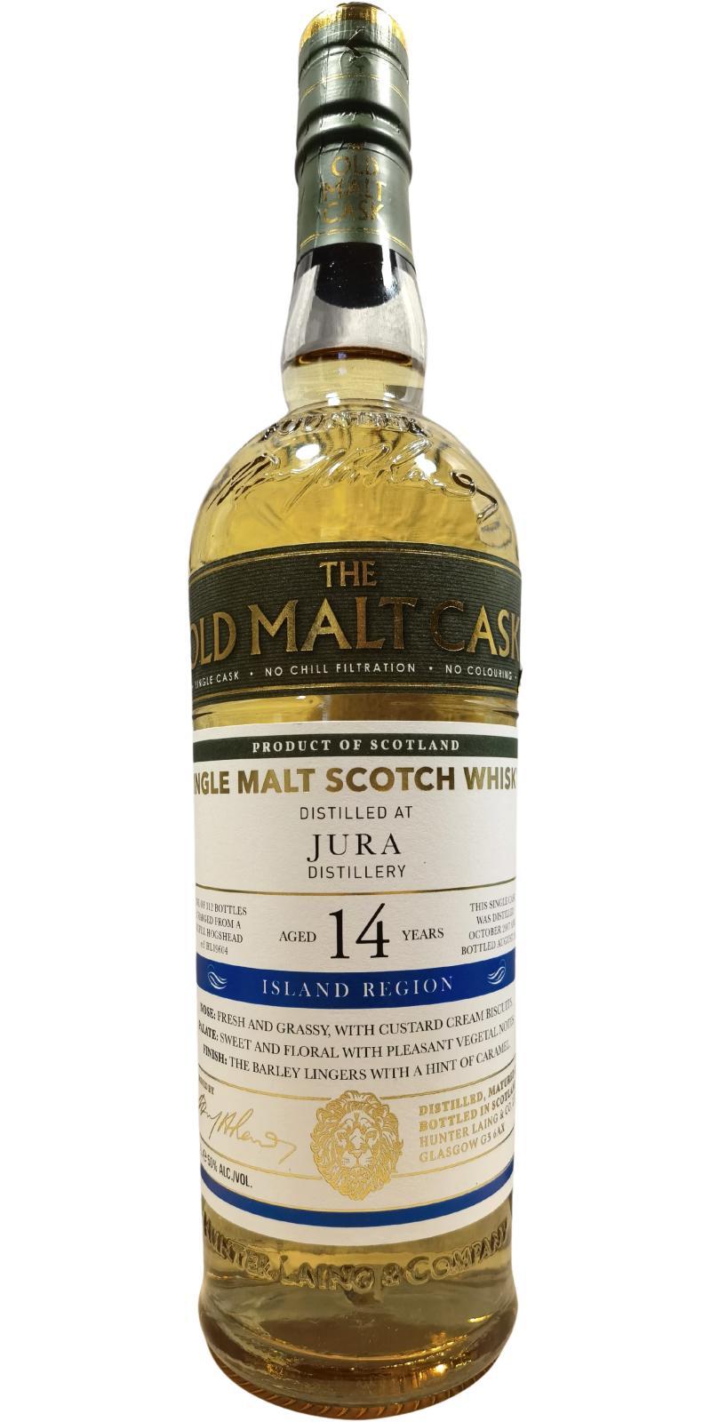 Isle of Jura 2007 HL  The Old Malt Cask - Special Cask Strength