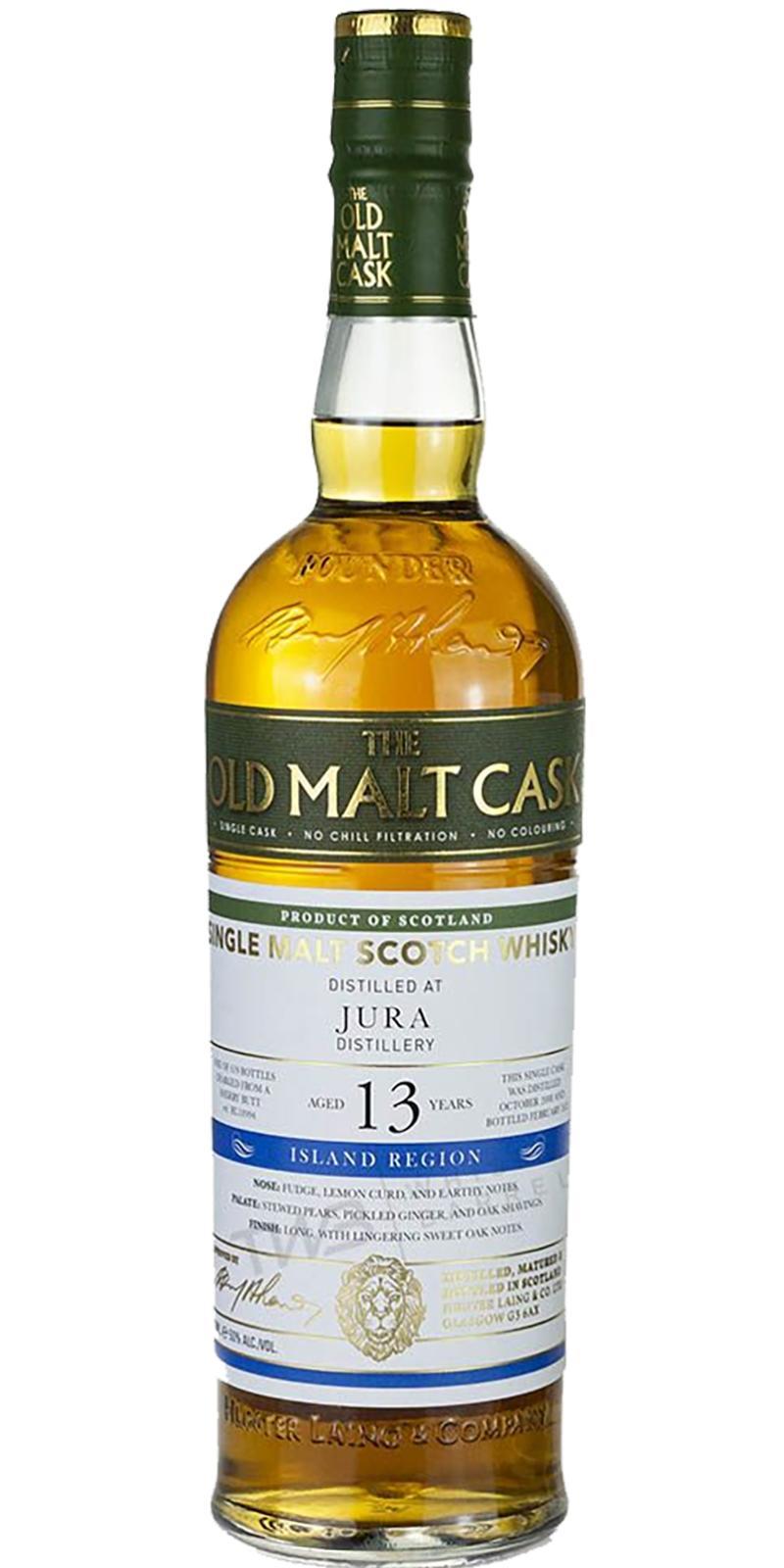 Isle of Jura 2008 HL  The Old Malt Cask