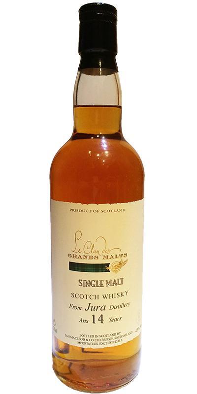Isle of Jura 14-year-old IM  Le Clan des Grands Malts