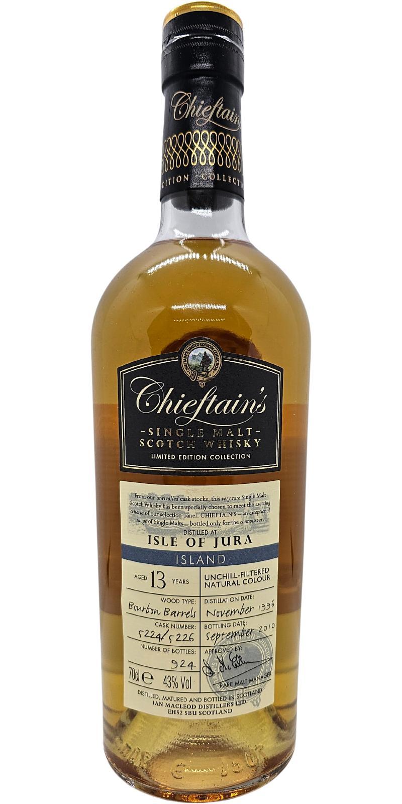 Isle of Jura 1996 IM  Chieftain's Choice