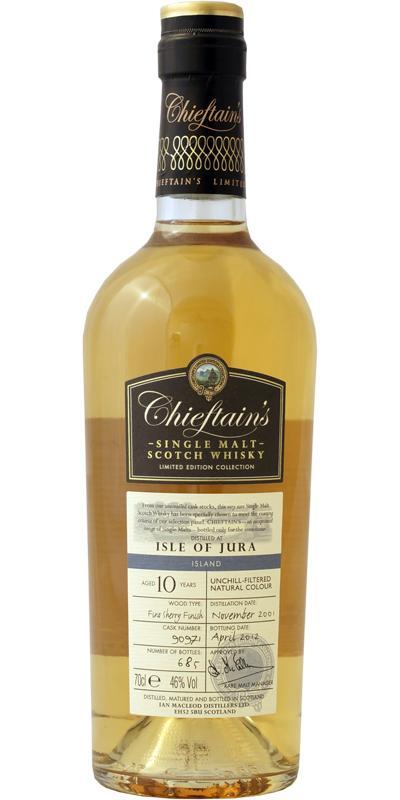 Isle of Jura 2001 IM  Chieftain's
