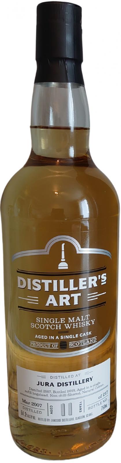 Isle of Jura 2007 LsD  Distiller's Art