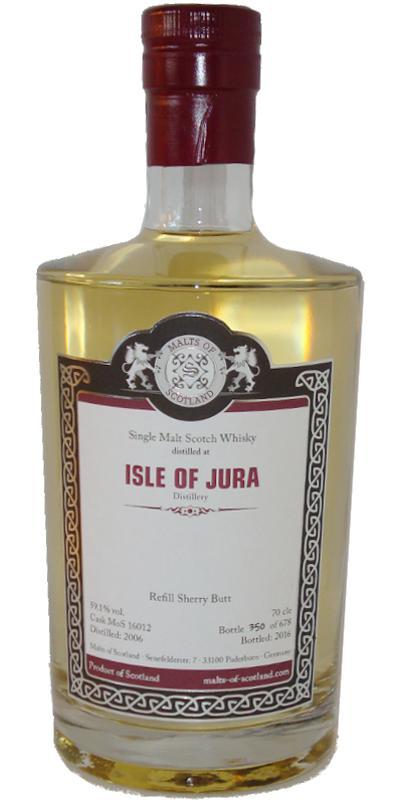Isle of Jura 2006 MoS