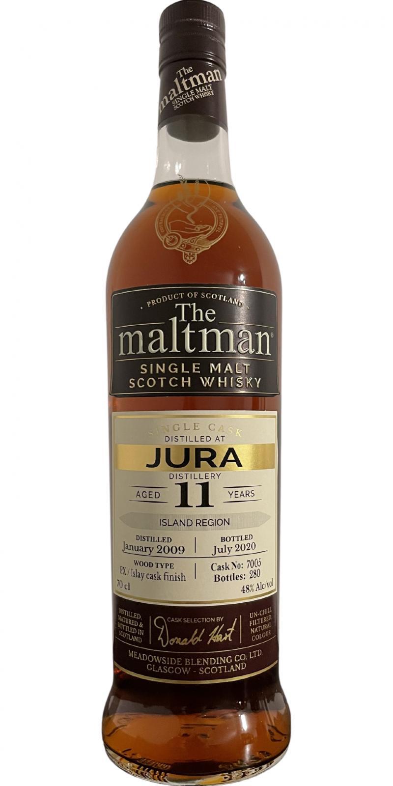 Isle of Jura 2009 MBl  The Maltman