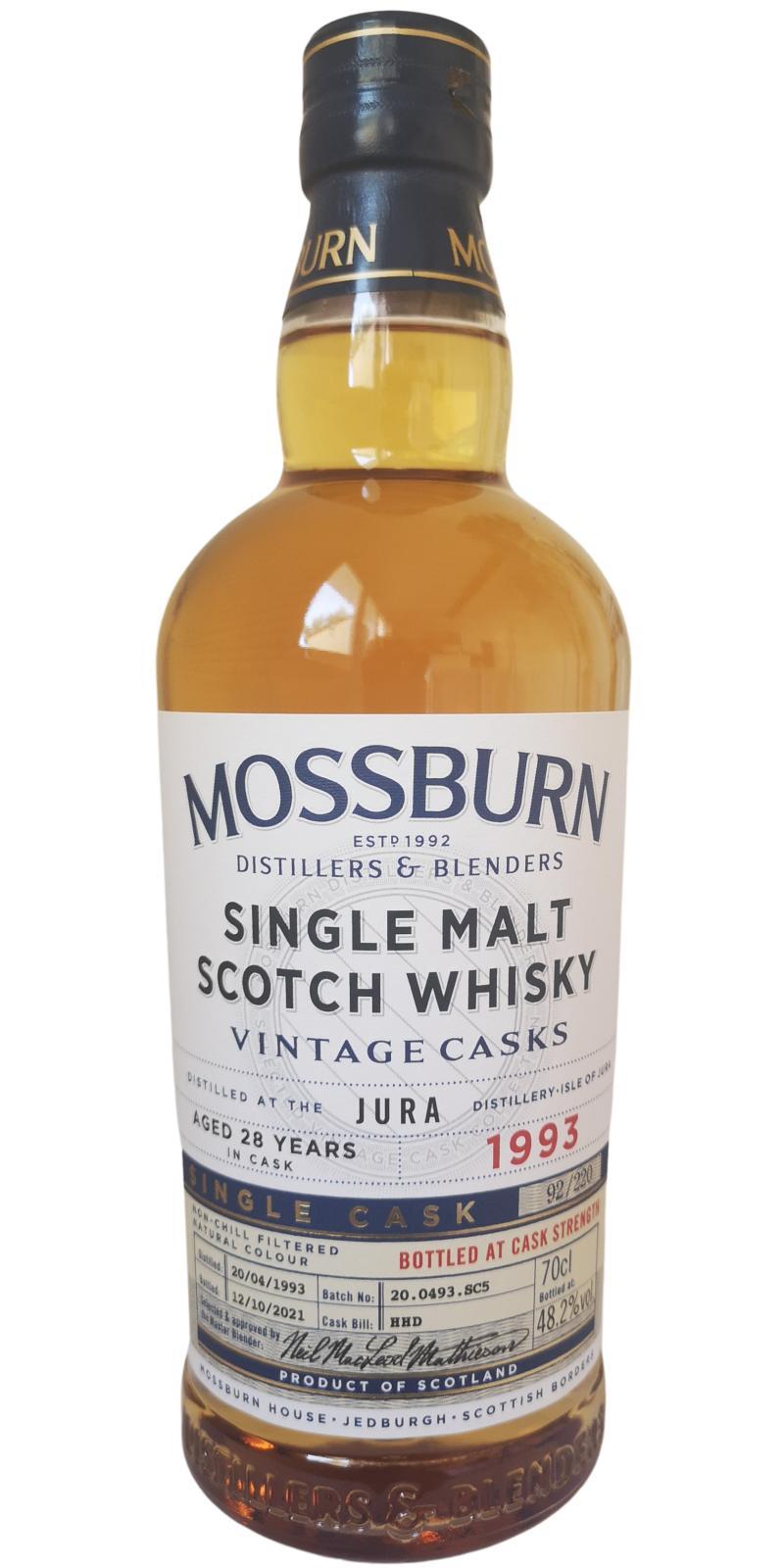 Isle of Jura 1993 MDB  Vintage Casks