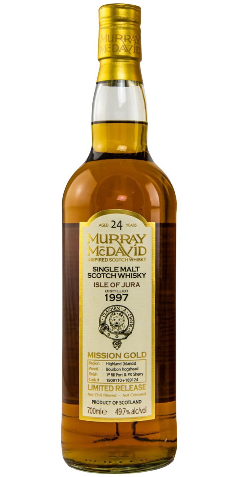 Isle of Jura 1997 MM  Mission Gold - Limited Release