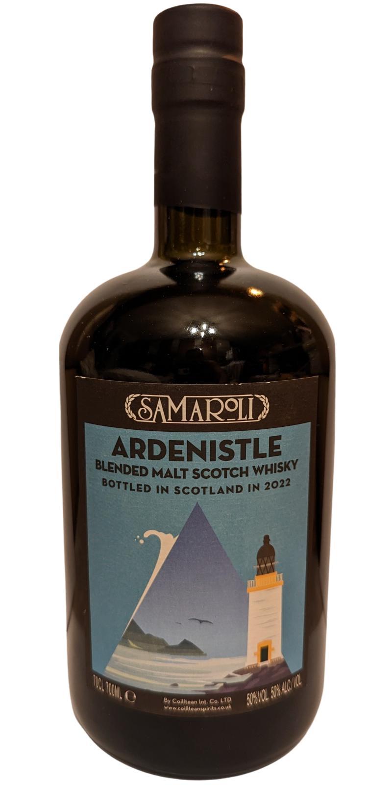 Ardenistle Blended Malt Scotch Whisky Sa  Coilltean Int. Co. LTD - First Release