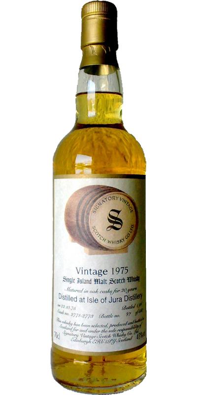 Isle of Jura 1975 SV  Vintage Collection