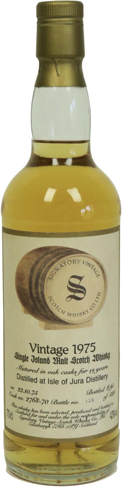 Isle of Jura 1975 SV  Vintage Collection