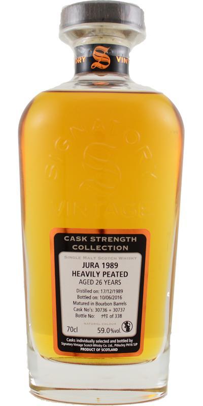 Isle of Jura 1989 SV  Cask Strength Collection