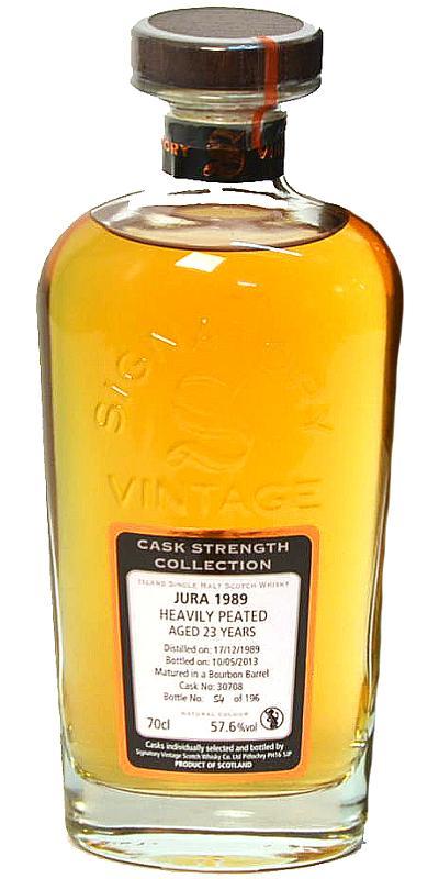 Isle of Jura 1989 SV  Cask Strength Collection - Heavily Peated